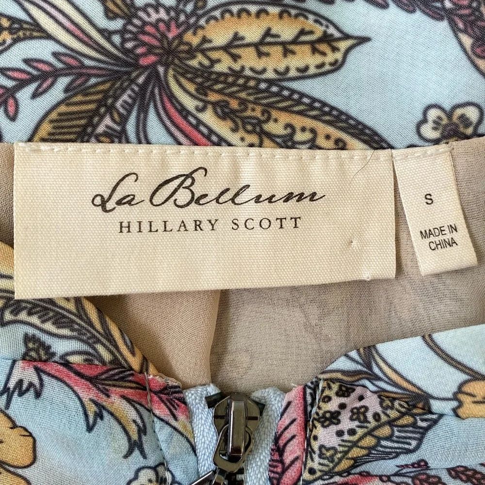 La Bellum Hillary Scott Floral Zip Up Vintage Jacket - Picture 6 of 7